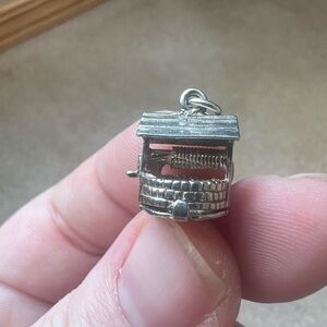 Sterling Silver Wishing Well Charm